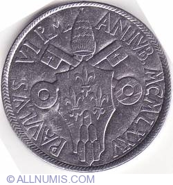 50 Lire 1975 - Holy Year - The Peace of the Lord