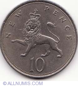 Image #1 of 10 New Pence 1971