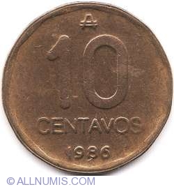 Image #1 of 10 Centavos 1986