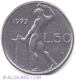 Image #1 of 50 Lire 1993