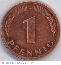 Image #1 of 1 Pfennig 1992 J