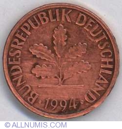 1 Pfennig 1994 J