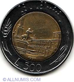 Image #1 of 500 Lire 1990