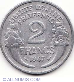 Image #1 of 2 Francs 1947