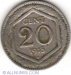 20 Centesimi 1918