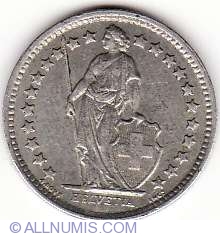 Image #2 of 1/2 Franc 1961