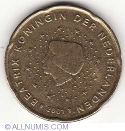 Image #2 of 20 Euro Centi 2001