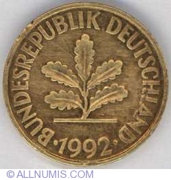 10 Pfennig 1992 F