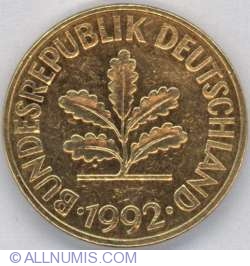 10 Pfennig 1992 G