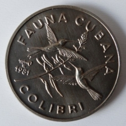 Image #1 of 1 Peso 1981 - Fauna Cubana - Colibri