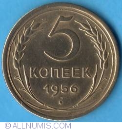 Image #2 of 5 Kopeks 1956