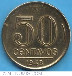 Image #2 of 50 Centavos 1948
