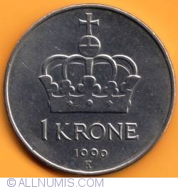 1 Krone 1990