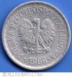 1 Zloty 1968