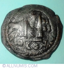 Image #2 of Follis 610-641 - Heraclius and Heraclius Constantine (Constantinople)