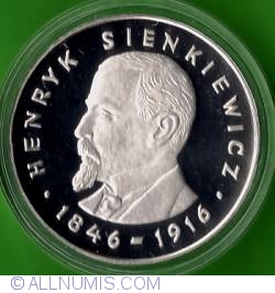 100 Zlotych 1977 - Henryk Sienkiewicz