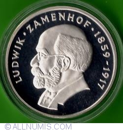 Image #2 of 100 Zlotych 1979 - Ludwik Zamenhof