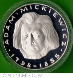 100 Zlotych 1978 - Adam Mickiewicz