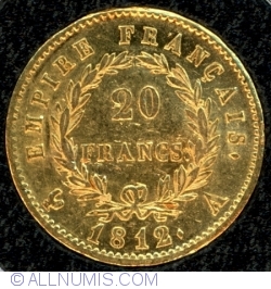20 Francs 1812 A