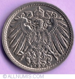 5 Pfennig 1908 A