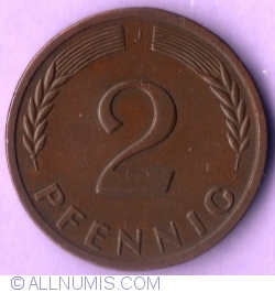 Image #2 of 2 Pfennig 1959 J