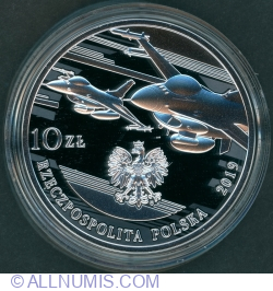 Image #1 of 10 Złotych 2019 - 100th Anniversary of Polish Military Aviation