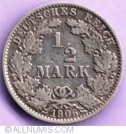 Image #2 of ½ mark 1906 E