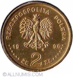 Image #1 of 2 złote 1996 - Zygmunt II August