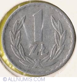 Image #2 of 1 Zloty 1970
