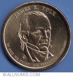1 Dollar 2009 D - James K. Polk