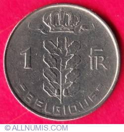 Image #1 of 1 Franc 1963 Belgique