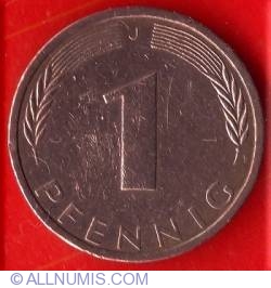 Image #1 of 1 Pfennig 1974 J