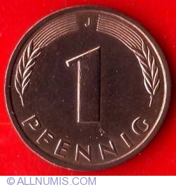 1 Pfennig 1985 J