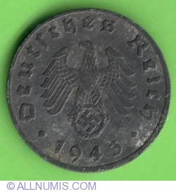 Image #2 of 1 Reichspfennig 1943 E