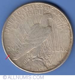 Image #2 of Peace Dollar 1926 S