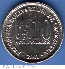 10 Bolivares 2001