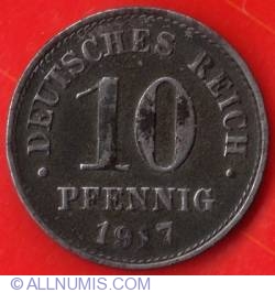 10 Pfennig 1917 A