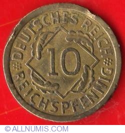 Image #1 of 10 Reichspfennig 1936 A