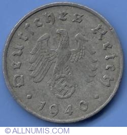 Image #2 of 10 Reichspfennig 1940 A