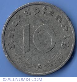 Image #1 of 10 Reichspfennig 1940 A