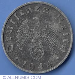 Image #2 of 10 Reichspfennig 1944 B