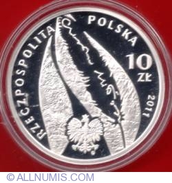 10 Zlotych 2011 - Czeslaw Milosz
