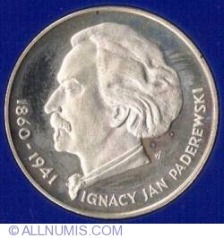 Image #2 of 100 Zlotych 1975 - Ignacy Jan Paderewski
