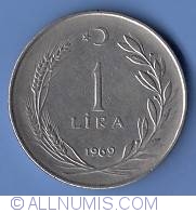 Image #2 of 1 Lira 1969