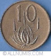 Image #2 of 10 Cents 1966 Africaans