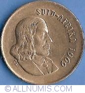 Image #1 of 5 Cents 1969 Afrikaans