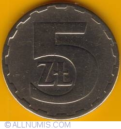5 Zlotych 1981