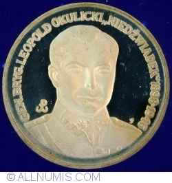 Image #2 of 200 000 Złotych 1991 - Gen. Lepold Okulicki "Niedźwiadek"