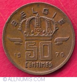 50 Centimes 1970 (Belgie)