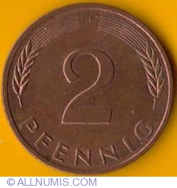 2 Pfennig 1984 J